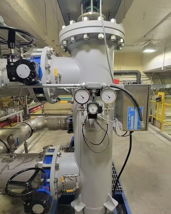 Automatic Scraper Strainers, efficient treatment